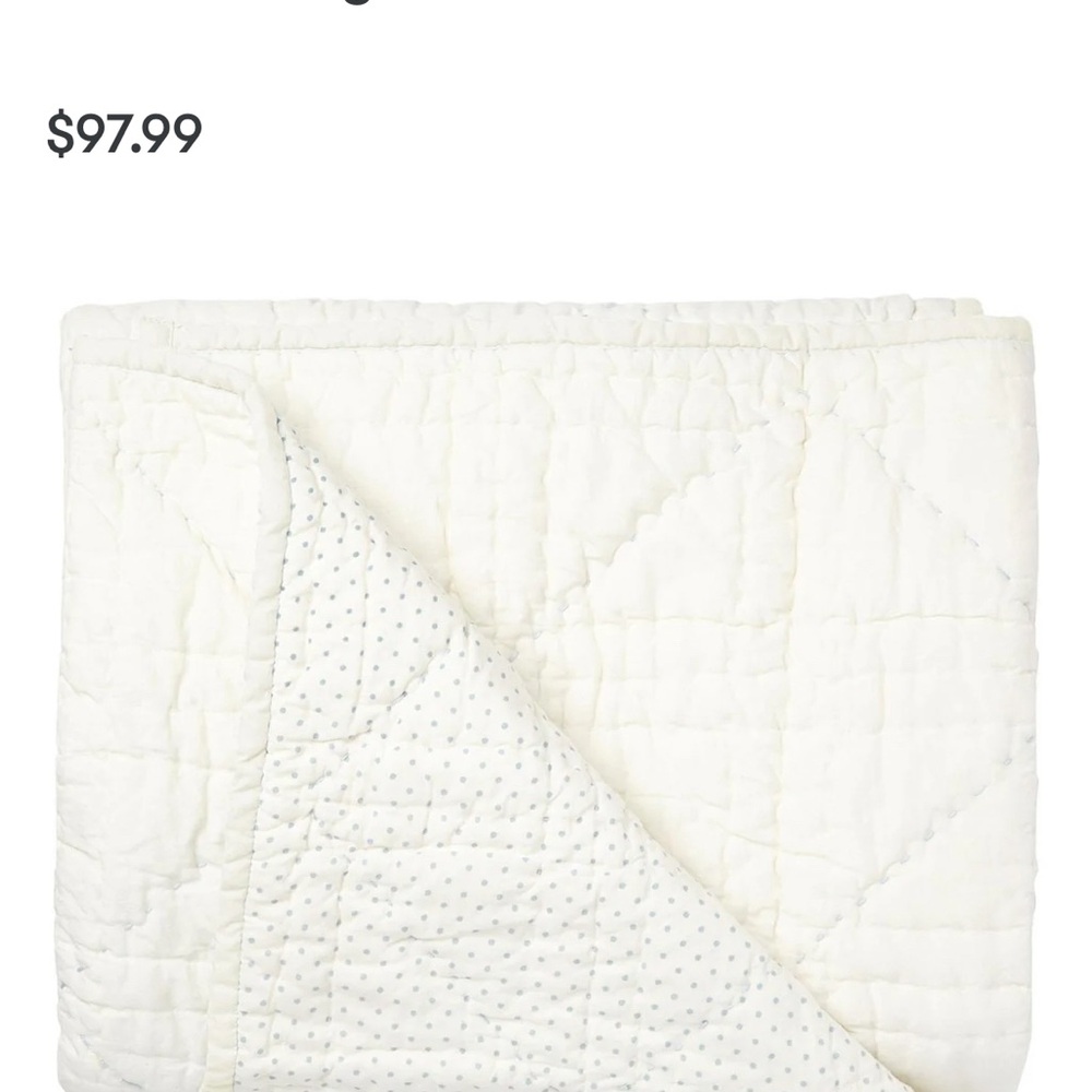 Pehr stork baby blanket